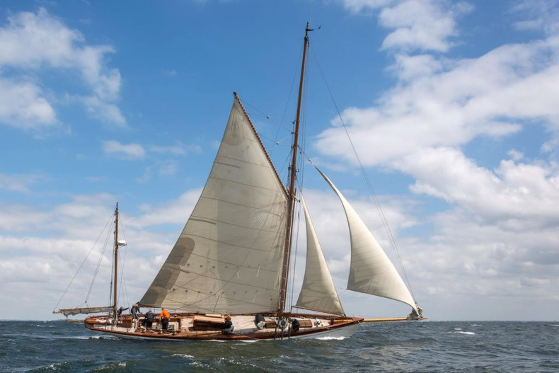 85' Classic Gaff rigged Yawl from 1890