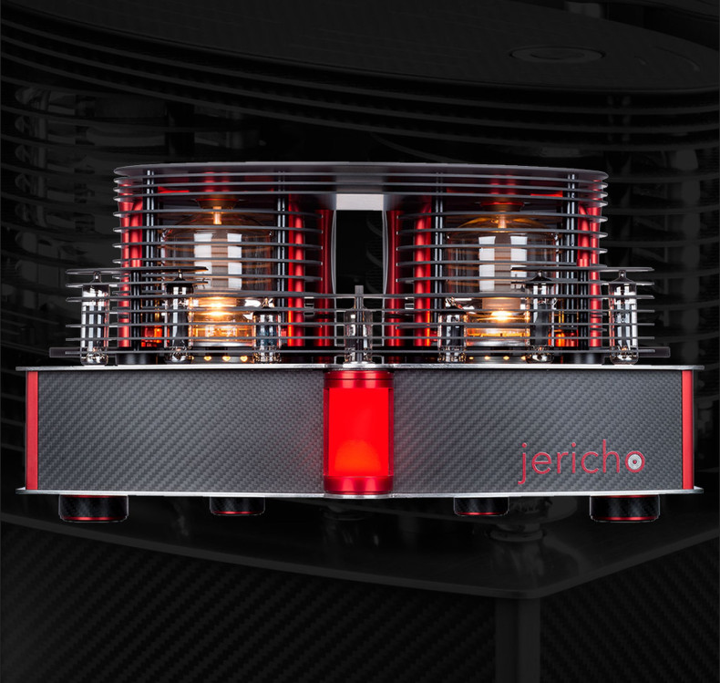 High-End HiFi-Röhrenverstärker jericho Frontansicht