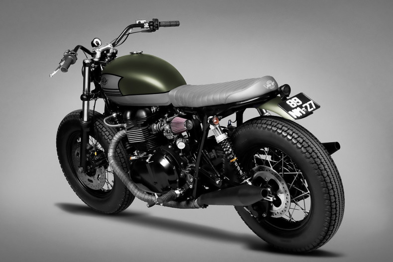 "Hiawatha" Triumph Bonneville bei UNIKATOO