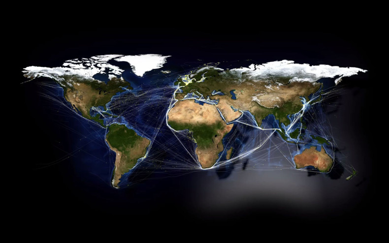 WORLDMAP - ein gleichzeitig analoges & digitales Wanddesign