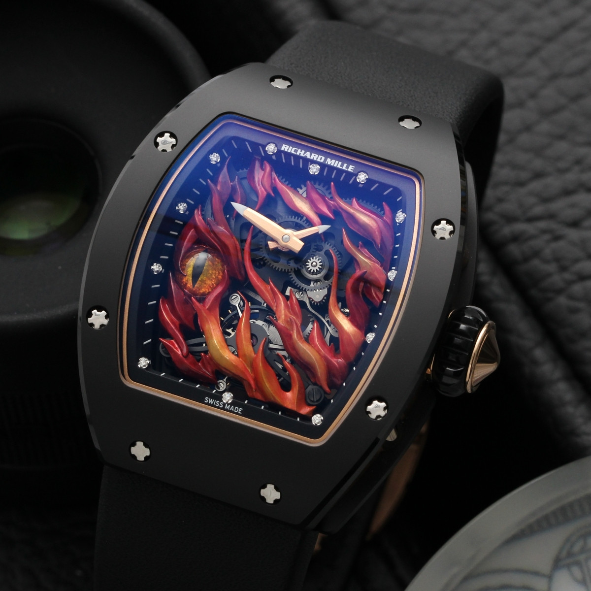 Einzigartiges mit Stil Armbanduhr Richard Mille RM 26 02 Evil Eye bei UNIKATOO