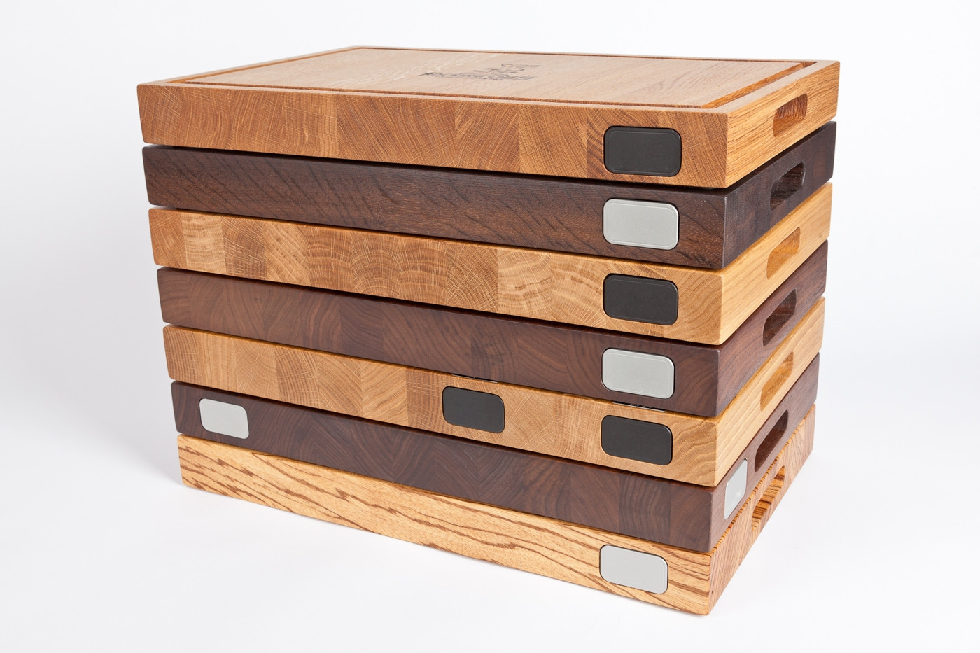 Buch-Schneidebretter Set Aus Holz - 3-teilig Mit Ständer, Dekorativ & Praktisch