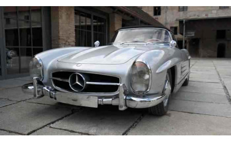 Mercedes-Benz 300 SL Roadster - 1959 silber DB180