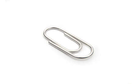 Geldscheinklammer in 925 Sterling Silber Büroklammer-Design - Deumer
