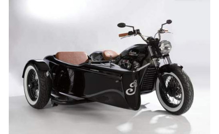 INDIAN Scout mit HOTROD Beiwagen - IWAN BIKES