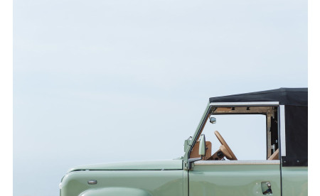 Land Rover D90 Pastel Green