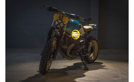 BMW R NineT Scrambler "Le Touquet" - VTR Customs