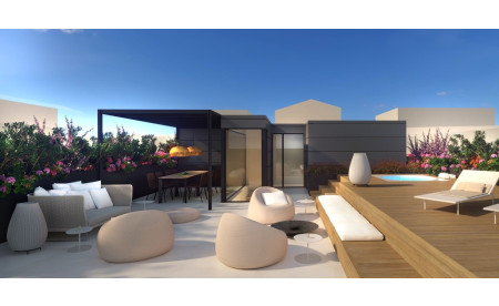 Projekt – Hervorragendes, modernes Penthouse in Palma, Mallorca Fertigstellung 2018