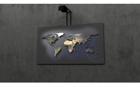 Worldmap 3D Lightobject
