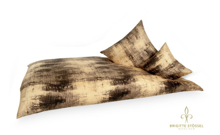 Seiden Bettwäsche Wood- Brigitte Stössel München