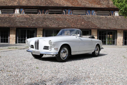 BMW 503 Cabriolet 1956 papyrusweiß