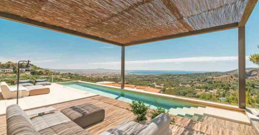 Spektakuläre High-End-Villa mit atemberaubendem Blick über die Bucht von Palma, Mallorca