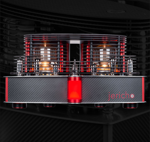 High-End HiFi-Röhrenverstärker jericho Frontansicht