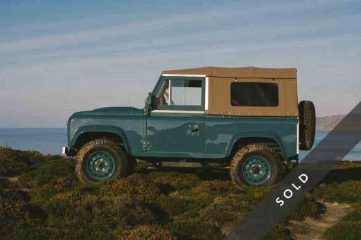 LAND ROVER D90 HERITAGE MARINE BLUE by UNIKATOO