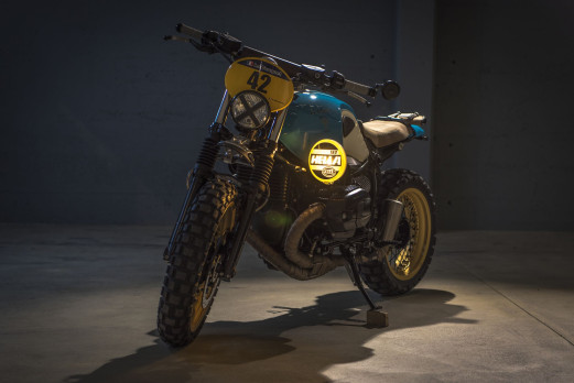 BMW R NineT Scrambler "Le Touquet" - VTR Customs