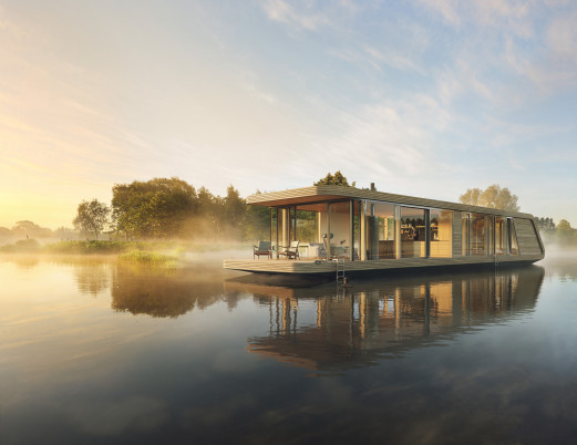 NATURECRUISER Hausboot - Die Wohnschiffmanufaktur und +31 Architects