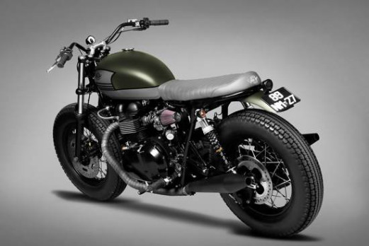 "Hiawatha" Triumph Bonneville bei UNIKATOOklein