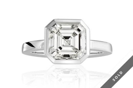 Diamantring Asscher Cut_k