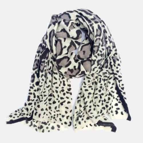 Snow Leopard Scarf 1
