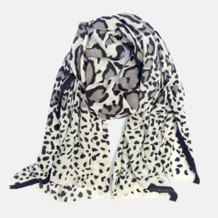 Snow Leopard Scarf 1