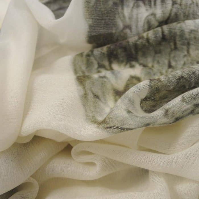 Snake Scarf weiss 5